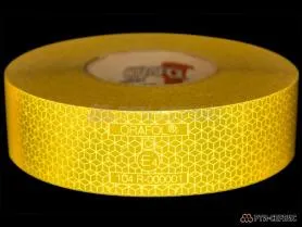 Лента светоотражающая ORALITE VC 104+ жёлтая (12.5 м)