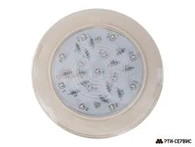 Светильник для салона автофургона, LED, ø115 мм, 12В