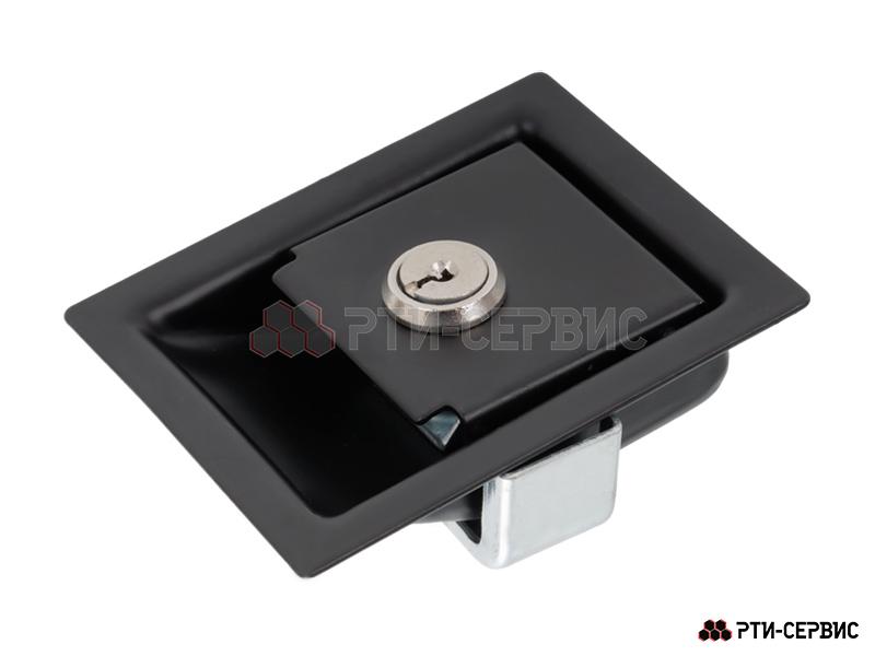 Замок клавишный для корпусов генераторов, электрошкафов, компрессоров, малый  - фото 2