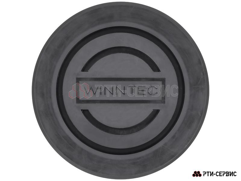 Накладка резиновая на домкрат подкатной ø121 h20 "WINNTEC" - фото 2