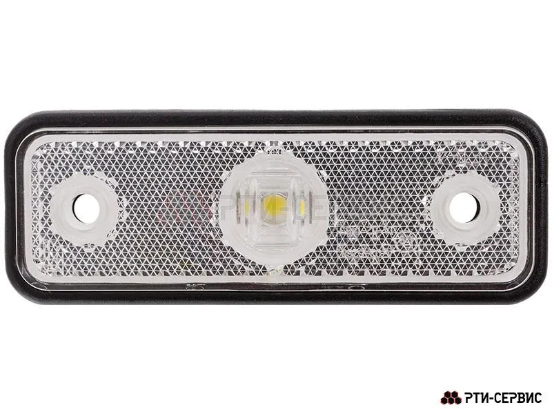 Фонарь габаритный 1 светодиод LED белый 