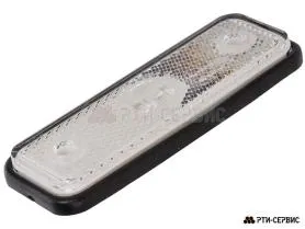 Фонарь габаритный 1 светодиод LED белый  - фото 1
