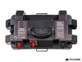 Бокс для аккумулятора с разъёмами 12V (прикуриватель), 2 USB (2.1A + 1A) + вольтметр Бокс для аккумулятора с разъёмами 12V (прикуриватель), 2 USB (2.1A + 1A) + вольтметр