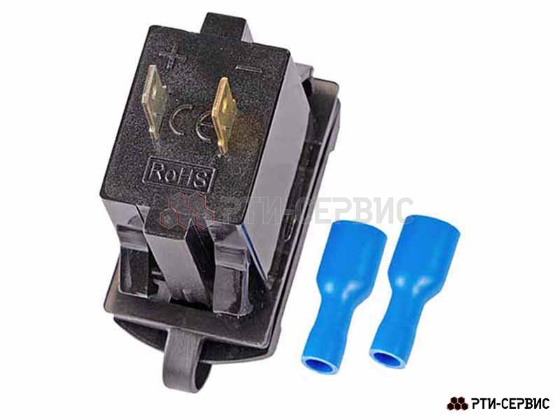 Универсальное зарядное устройство, вольтметр 12-24В, Type C (PD) + USB (QC3.0) - фото 2