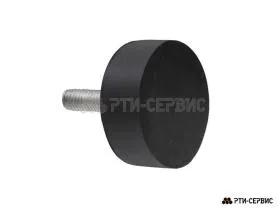 Резинометаллический буфер (аналог K0571.05002055 KIPP) D-50, H-20 с наружной резьбой M10