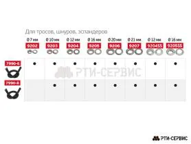 Люверс для тента круглый 16 SS нержавейка 50 шт.